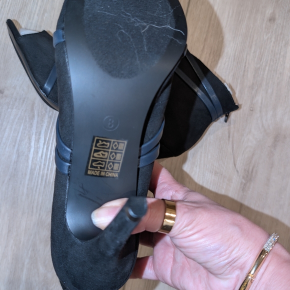 NIB Journee Collection Samara Strappy Heels Boots 8W - Picture 8 of 9